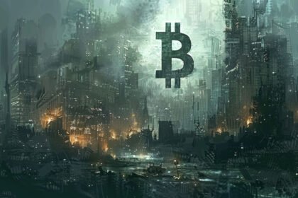 bitcoin digital gold in dystopian city