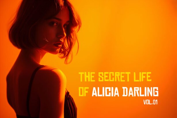 The Secret Life of Alicia Darling Cover Orange Neon Lights