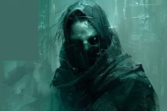 Julian Reiss aka Whisper Shadow of the Shadow Traders - man in a hoodie